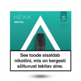 Kapsel E-vedelik HEXA 2x 1.7ml Mentool